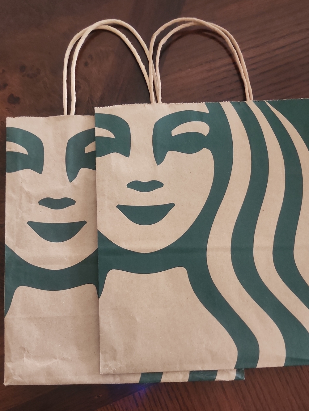 Starbucks Paper Bags